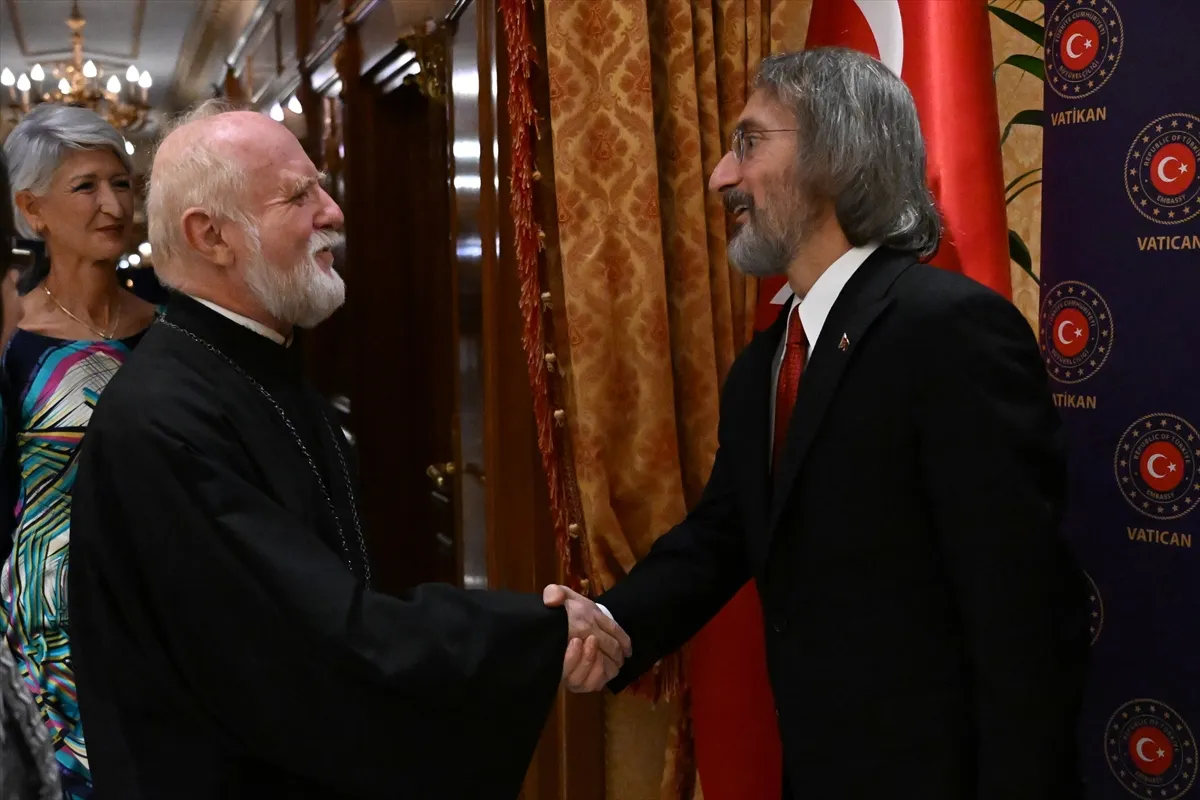 Vatikan’da Türkiye Büyükelçiliği’nden Cumhuriyet Bayramı resepsiyonu