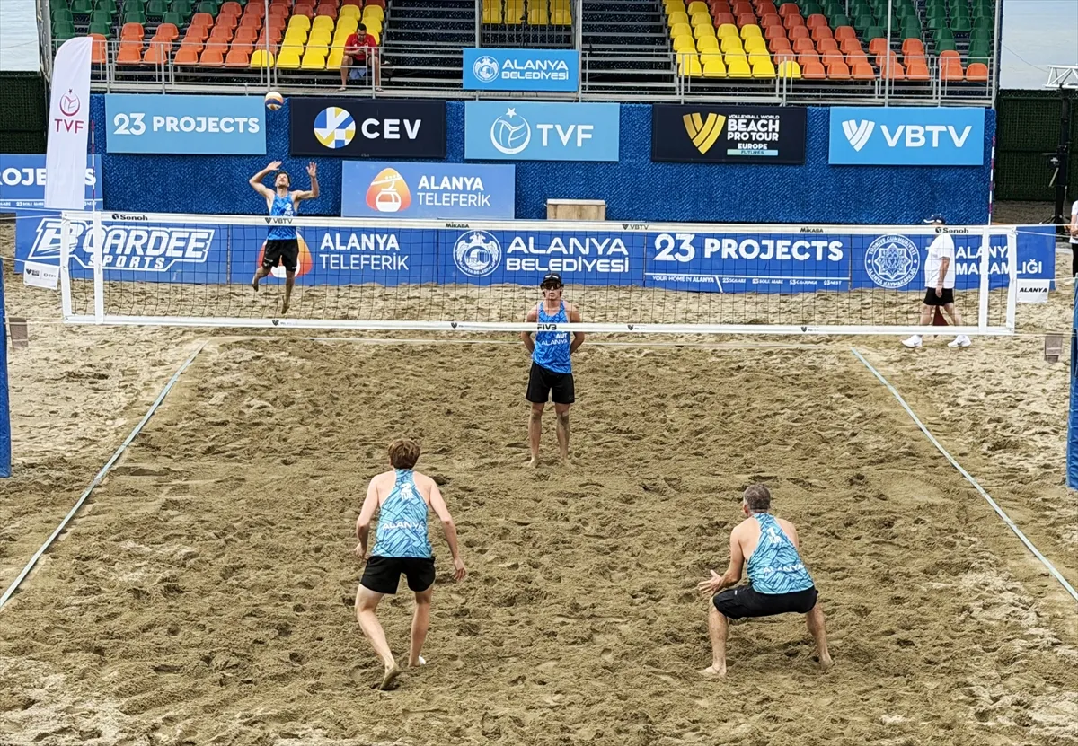 VW Beach Pro Tour-Alanya Futures Turnuvası başladı