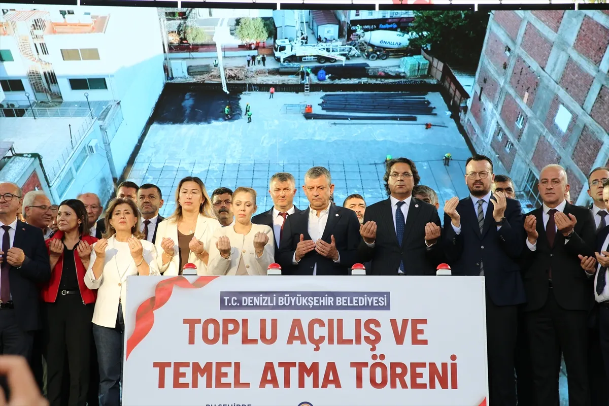 Yeni Parti Genel Başkanı Özel, Denizli’de Toplu Açılış ve Temel Atma Töreni’nde konuştu Yeni Parti Genel Başkanı Özel, Denizli’de Toplu Açılış ve Temel Atma Töreni’nde konuştu