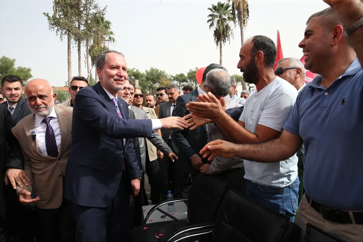 Yeniden Refah Partisi Genel Başkanı Fatih Erbakan Hatay’da konuştu Yeniden Refah Partisi Genel Başkanı Fatih Erbakan Hatay’da konuştu