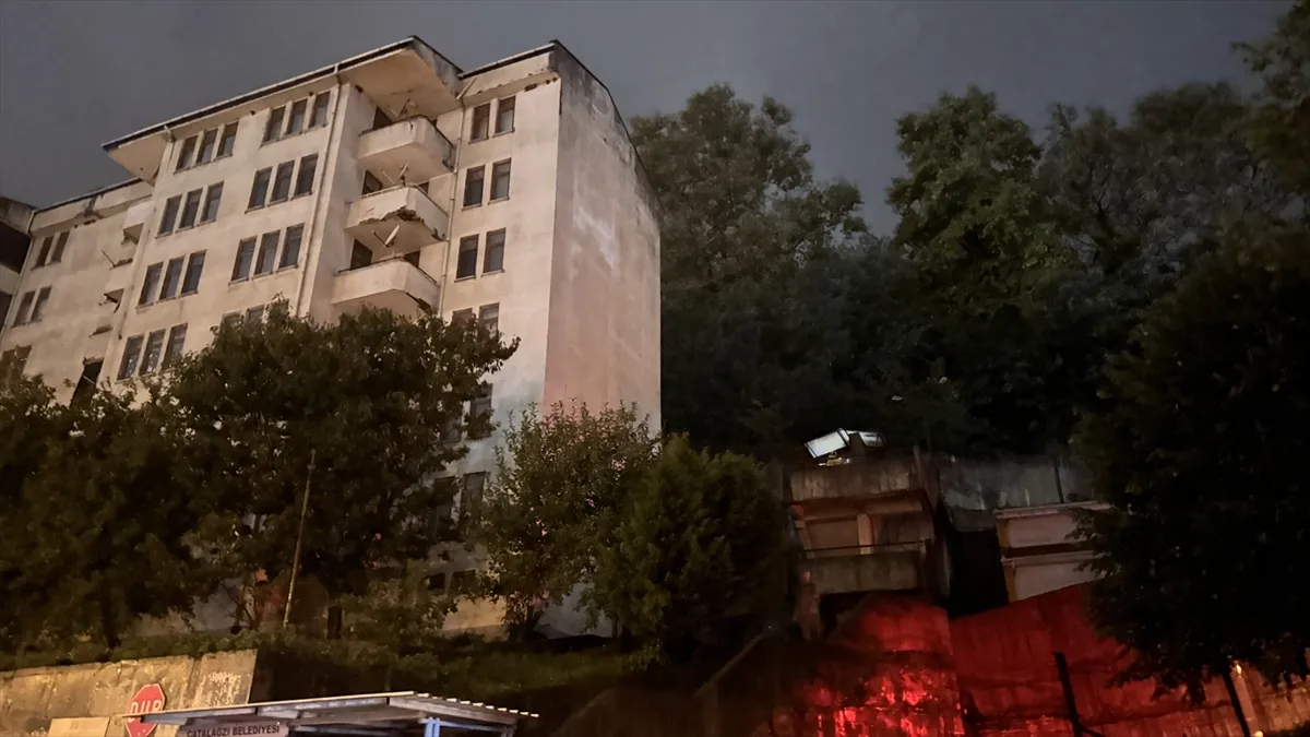 Zonguldak’ta sağanak sonrası heyelan yaşanan bölge havadan görüntülendi Zonguldak’ta sağanak sonrası heyelan yaşanan bölge havadan görüntülendi