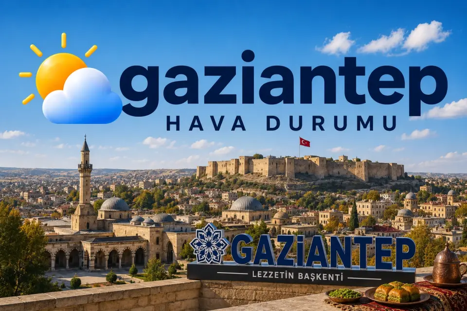 Gaziantep’te bugün hava çok bulutlu: En yüksek 29 derece - 27.09.2026 Gaziantep’te bugün hava çok bulutlu: En yüksek 29 derece - 27.09.2026