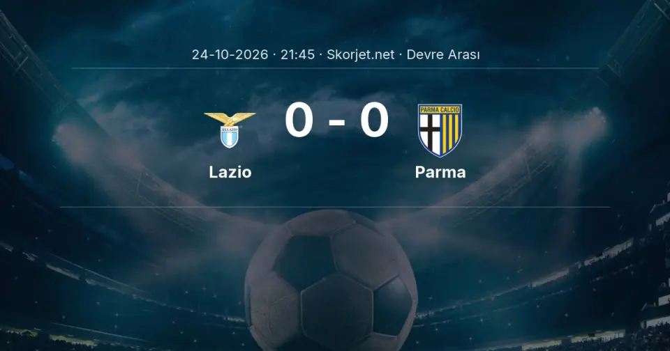 Lazio - Parma: İlk 45 Dakika 0-0