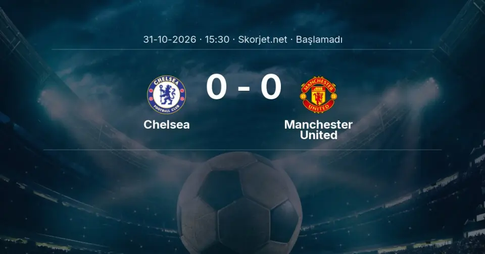 MAÇ BAŞLADI | Chelsea - Manchester United MAÇ BAŞLADI | Chelsea - Manchester United