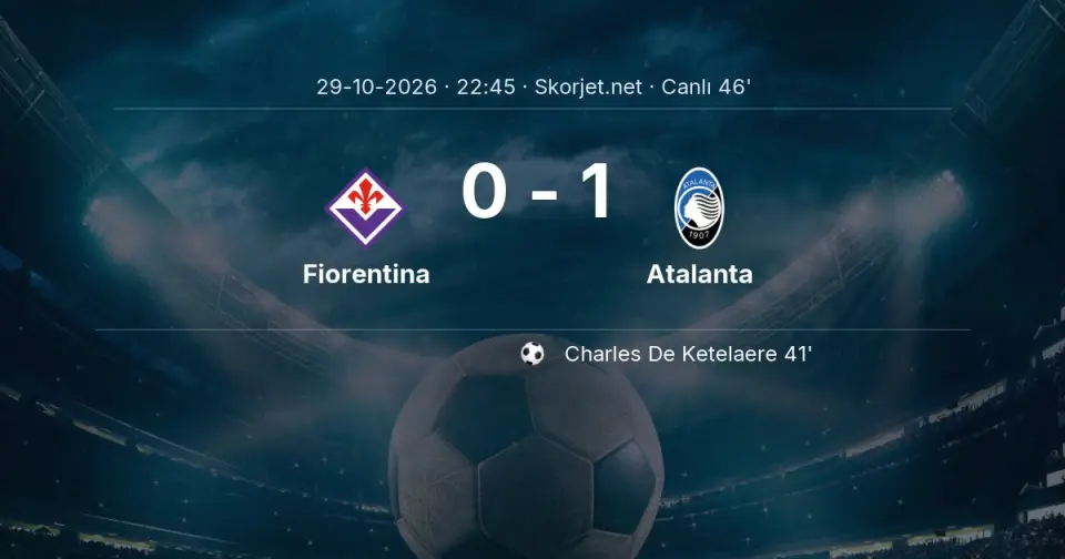 MAÇ BAŞLADI | Fiorentina - Atalanta MAÇ BAŞLADI | Fiorentina - Atalanta