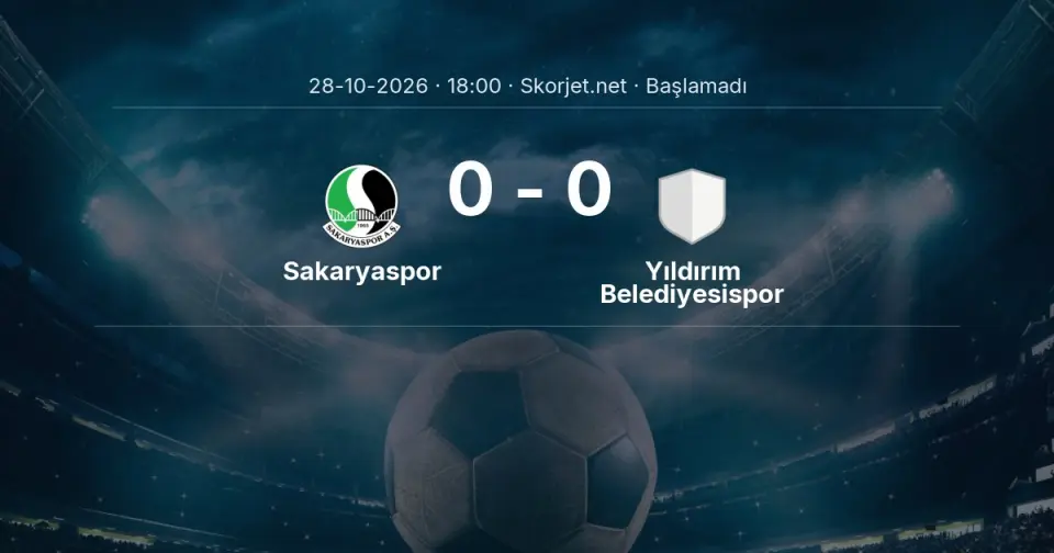 MAÇ BAŞLADI | Sakaryaspor - Yıldırım Belediyesispor MAÇ BAŞLADI | Sakaryaspor - Yıldırım Belediyesispor