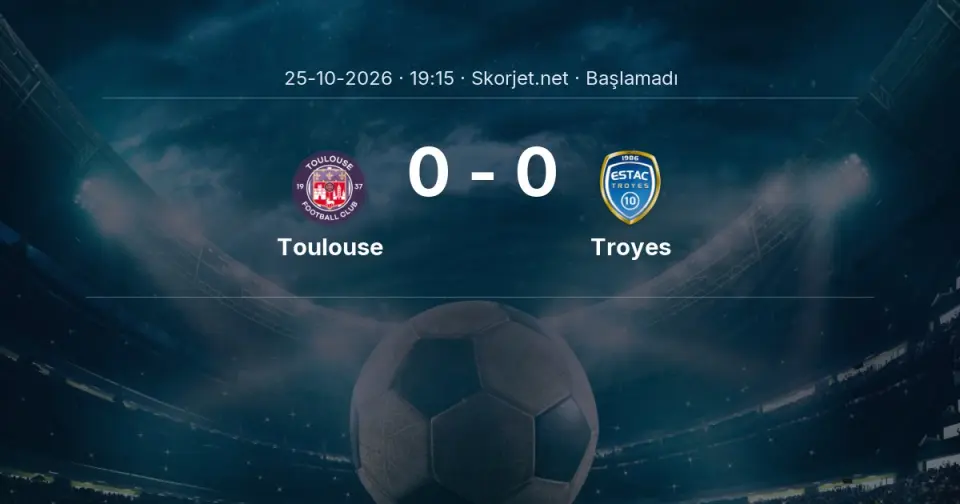 MAÇ BAŞLADI | Toulouse - Troyes