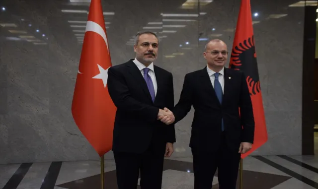 Arnavutluk Avrupa ve Dışişleri Bakanı Hasani, Bakan Fidan ile ortak basın toplantısında konuştu: Arnavutluk Avrupa ve Dışişleri Bakanı Hasani, Bakan Fidan ile ortak basın toplantısında konuştu: