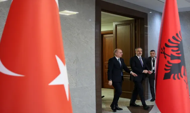 Dışişleri Bakanı Fidan, Arnavut mevkidaşı Hasani ile ortak basın toplantısında konuştu: (2) Dışişleri Bakanı Fidan, Arnavut mevkidaşı Hasani ile ortak basın toplantısında konuştu: (2)