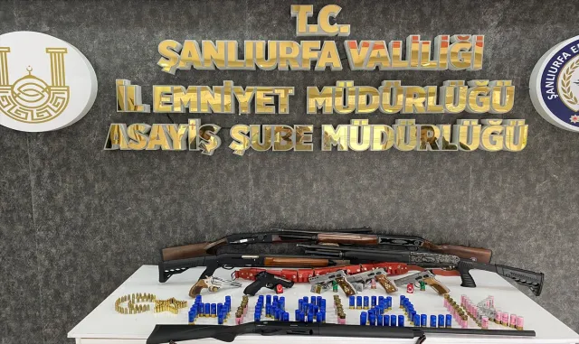 Şanlıurfa merkezli silah ticareti operasyonunda 18 şüpheli yakalandı Şanlıurfa merkezli silah ticareti operasyonunda 18 şüpheli yakalandı