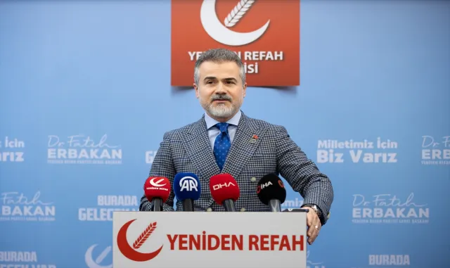 Yeniden Refah Partisi Genel Başkan Yardımcısı Kılıç, MYK sonrası açıklama yaptı: Yeniden Refah Partisi Genel Başkan Yardımcısı Kılıç, MYK sonrası açıklama yaptı: