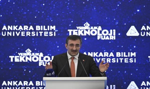 Cumhurbaşkanı Yardımcısı Yılmaz, 6. Verimlilik ve Teknoloji Fuarı’nın açılışında konuştu: Cumhurbaşkanı Yardımcısı Yılmaz, 6. Verimlilik ve Teknoloji Fuarı’nın açılışında konuştu: