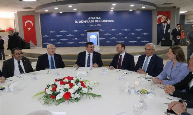 Cumhurbaşkanı Yardımcısı Yılmaz, Adana İş Dünyası Buluşması’nda konuştu: Cumhurbaşkanı Yardımcısı Yılmaz, Adana İş Dünyası Buluşması’nda konuştu: