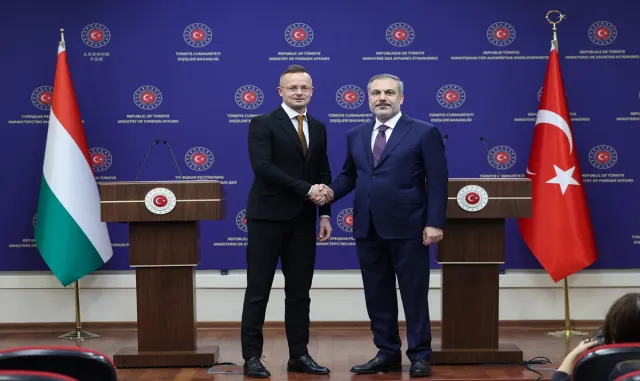 Macaristan Dışişleri Bakanı Szijjarto, Dışişleri Bakanı Fidan ile ortak basın toplantısında konuştu: (2) Macaristan Dışişleri Bakanı Szijjarto, Dışişleri Bakanı Fidan ile ortak basın toplantısında konuştu: (2)