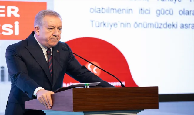 MHP Genel Başkan Yardımcısı Durmaz, "Beyanname Takdim Toplantısı"nda konuştu: MHP Genel Başkan Yardımcısı Durmaz, "Beyanname Takdim Toplantısı"nda konuştu: