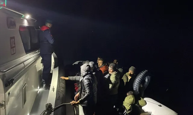 Muğla açıklarında 31 düzensiz göçmen yakalandı Muğla açıklarında 31 düzensiz göçmen yakalandı