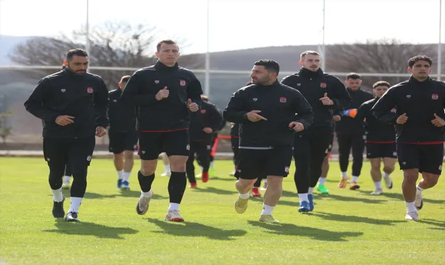 Sivasspor, Pendikspor maçının hazırlıklarını sürdürdü Sivasspor, Pendikspor maçının hazırlıklarını sürdürdü