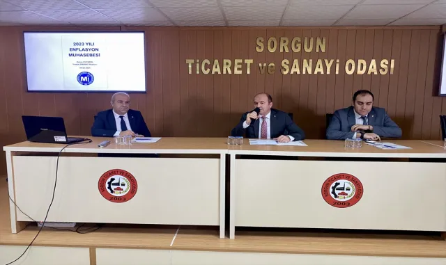 Sorgun’da TSO üyelerine enflasyon muhasebesi anlatıldı Sorgun’da TSO üyelerine enflasyon muhasebesi anlatıldı