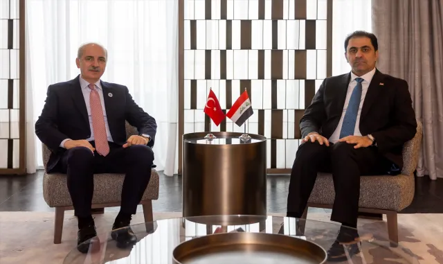 TBMM Başkanı Kurtulmuş, Irak Temsilciler Meclisi Başkanvekili Mendelavi ile görüştü TBMM Başkanı Kurtulmuş, Irak Temsilciler Meclisi Başkanvekili Mendelavi ile görüştü