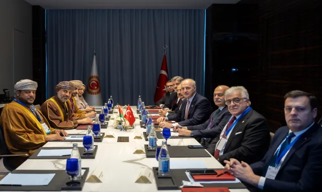 TBMM Başkanı Kurtulmuş, Umman Şura Meclisi Başkanı Al Maawali ile görüştü TBMM Başkanı Kurtulmuş, Umman Şura Meclisi Başkanı Al Maawali ile görüştü
