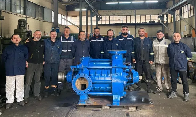TTK’de yer altı suların tahliyesini sağlayan pompalar kurumun imkanlarıyla yenilendi TTK’de yer altı suların tahliyesini sağlayan pompalar kurumun imkanlarıyla yenilendi