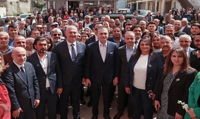AK Parti Sözcüsü Ömer Çelik, Adana’nın ilçelerinde partililerle buluştu: AK Parti Sözcüsü Ömer Çelik, Adana’nın ilçelerinde partililerle buluştu: