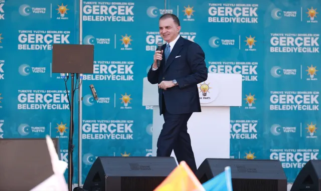 AK Parti Sözcüsü Ömer Çelik, partisinin Mersin mitinginde konuştu: AK Parti Sözcüsü Ömer Çelik, partisinin Mersin mitinginde konuştu: