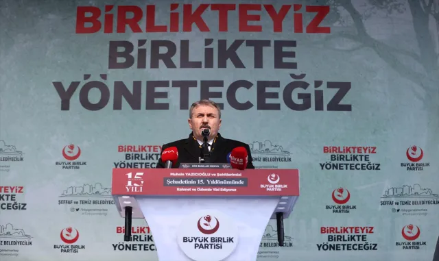 BBP Genel Başkanı Destici Sivas’ta iftar programında konuştu: BBP Genel Başkanı Destici Sivas’ta iftar programında konuştu: