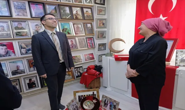 Beypazarı Kaymakamı Yılmaz’da, şehit ailelerine ziyaret Beypazarı Kaymakamı Yılmaz’da, şehit ailelerine ziyaret
