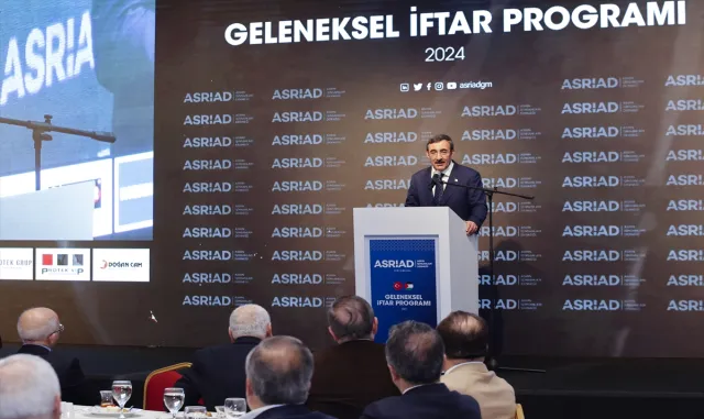 Cumhurbaşkanı Yardımcısı Yılmaz, ASRİAD İftar Programı’nda konuştu: Cumhurbaşkanı Yardımcısı Yılmaz, ASRİAD İftar Programı’nda konuştu: