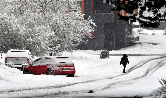 Erzurum ve Kars karla kaplandı Erzurum ve Kars karla kaplandı