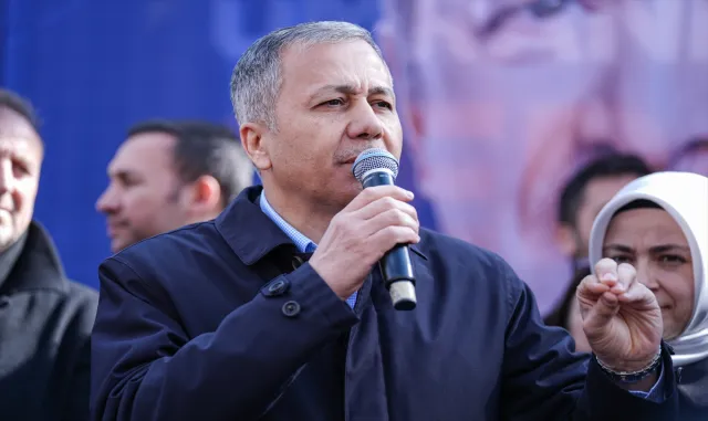 İçişleri Bakanı Yerlikaya Ümraniye’de konuştu: İçişleri Bakanı Yerlikaya Ümraniye’de konuştu: