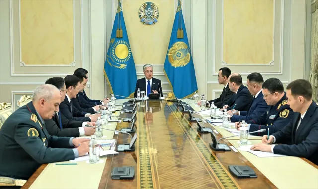Kazakistan’da Moskova’daki terör saldırısı sonrası güvenlik konseyi toplandı Kazakistan’da Moskova’daki terör saldırısı sonrası güvenlik konseyi toplandı