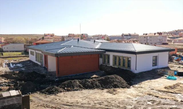 Kırka Entegre Sağlık Merkezi haziran ayında hizmete açılacak Kırka Entegre Sağlık Merkezi haziran ayında hizmete açılacak