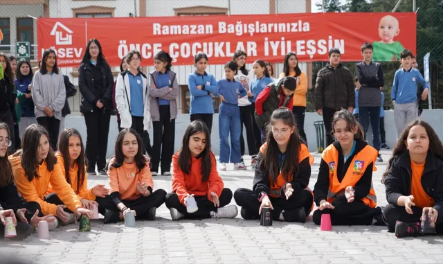 Lösev Polatlı’da 100 aileye ramazan yardımında bulundu Lösev Polatlı’da 100 aileye ramazan yardımında bulundu