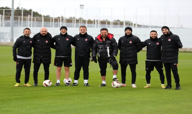 Sivasspor, Fatih Karagümrük maçının hazırlıklarını sürdürdü Sivasspor, Fatih Karagümrük maçının hazırlıklarını sürdürdü