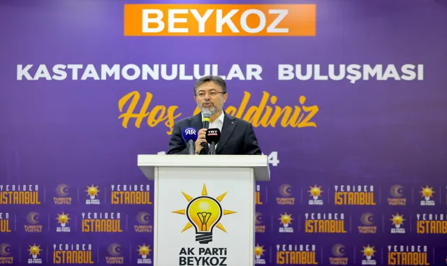 Tarım ve Orman Bakanı Yumaklı, Beykoz Kastamonu Buluşması’nda konuştu: Tarım ve Orman Bakanı Yumaklı, Beykoz Kastamonu Buluşması’nda konuştu: