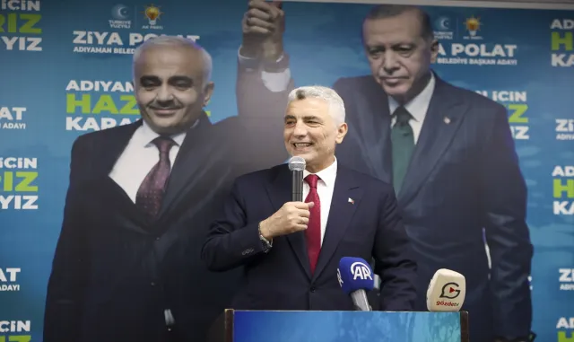 Ticaret Bakanı Bolat, Adıyaman’da partililerle buluştu: Ticaret Bakanı Bolat, Adıyaman’da partililerle buluştu: