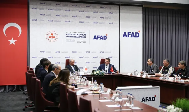 AFAD Başkanı Memiş, Japonya Uluslararası İşbirliği Ajansı Başkanı Akihiko ile görüştü AFAD Başkanı Memiş, Japonya Uluslararası İşbirliği Ajansı Başkanı Akihiko ile görüştü
