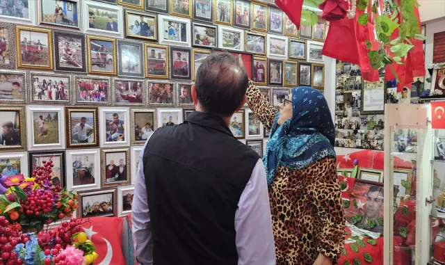 AK Parti Eskişehir Milletvekili Fatih Dönmez, şehit ailesini ziyaret etti AK Parti Eskişehir Milletvekili Fatih Dönmez, şehit ailesini ziyaret etti