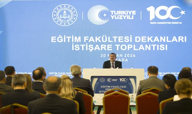 Bakan Tekin, Eğitim Fakültesi Dekanları İstişare Toplantısı’nda konuştu: Bakan Tekin, Eğitim Fakültesi Dekanları İstişare Toplantısı’nda konuştu: