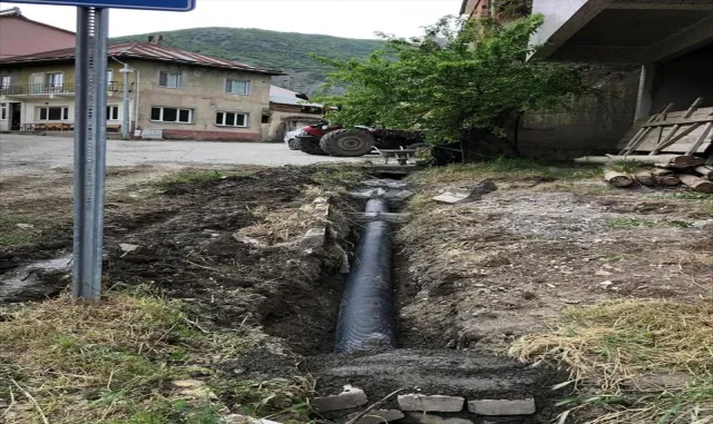 Akıncılar’da sulama kanalları kapalı sisteme alındı Akıncılar’da sulama kanalları kapalı sisteme alındı