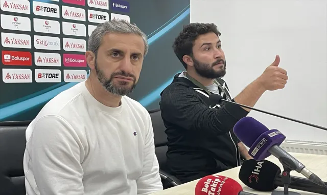 Boluspor- Çorum FK maçının ardından Boluspor- Çorum FK maçının ardından