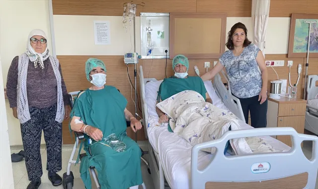 ÇOMÜ’de babadan oğula organ nakli gerçekleştirildi ÇOMÜ’de babadan oğula organ nakli gerçekleştirildi