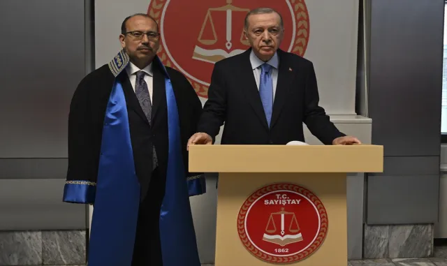 Cumhurbaşkanı Erdoğan, Sayıştayın 162. kuruluş yıl dönümü programında konuştu: (1) Cumhurbaşkanı Erdoğan, Sayıştayın 162. kuruluş yıl dönümü programında konuştu: (1)