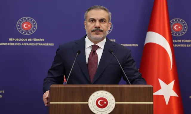 Dışişleri Bakanı Fidan, Endonezyalı mevkidaşı Marsudi ile ortak basın toplantısında konuştu: (1) Dışişleri Bakanı Fidan, Endonezyalı mevkidaşı Marsudi ile ortak basın toplantısında konuştu: (1)