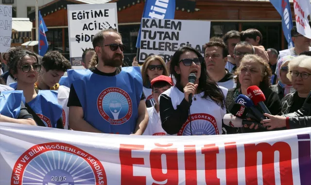 İç Anadolu’da eğitim sendikalarından okul müdürünün öldürülmesine tepki İç Anadolu’da eğitim sendikalarından okul müdürünün öldürülmesine tepki