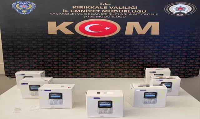 Kırıkkale’de gümrük kaçağı 7 telefon ele geçirildi Kırıkkale’de gümrük kaçağı 7 telefon ele geçirildi