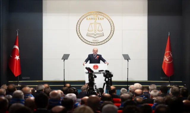 TBMM Başkanı Kurtulmuş, Sayıştayın 162. kuruluş yıl dönümü programında konuştu: TBMM Başkanı Kurtulmuş, Sayıştayın 162. kuruluş yıl dönümü programında konuştu: