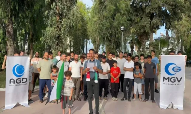 Hatay’da İsrail’in Gazze’ye yönelik saldırılarına protesto Hatay’da İsrail’in Gazze’ye yönelik saldırılarına protesto